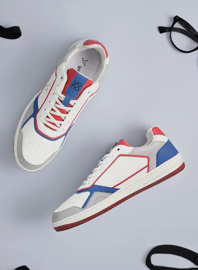 يوهو سنيكرز بنمط كتل الألوان